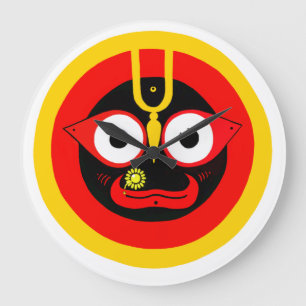 jagannatha "Lord of the Universe" Wall Clock