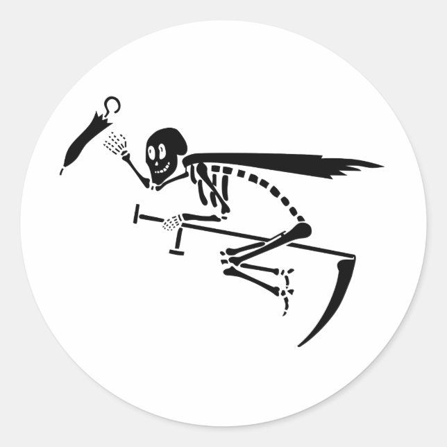 Jagdgeschwader 77 Herz  4.Staffel Classic Round Sticker (Front)