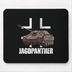 Jagdpanther Hunting Panther German Tank Destroyer Mouse Mat