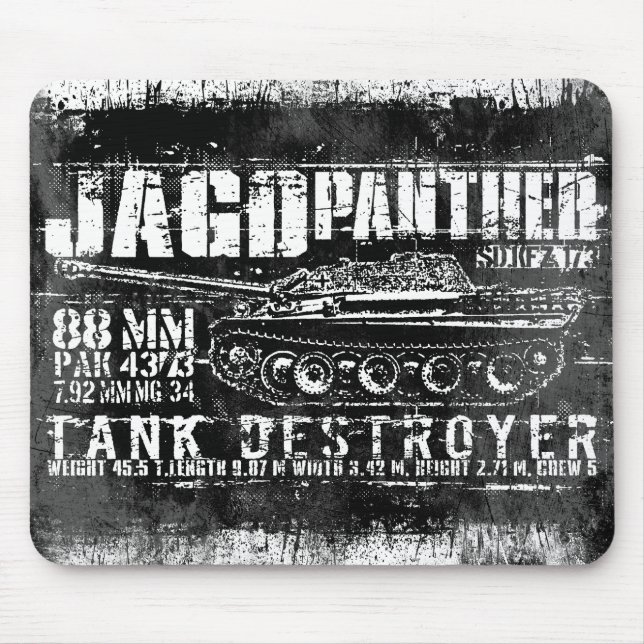Jagdpanther Mousepad (Front)