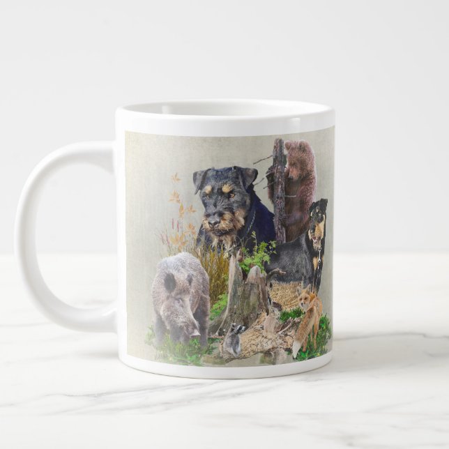  Jagdterrier Apache v. Renbrad. Sticker Coffee Mug (Left)