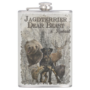 Jagdterrier, Dear Beast v. Renbrad  Coffee Mug Hip Flask