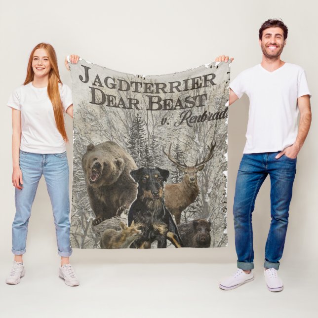 Jagdterrier, Dear Beast v. Renbrad Paperweight Pho Fleece Blanket (In Situ)
