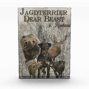 Jagdterrier, Dear Beast v. Renbrad Paperweight Photo Block