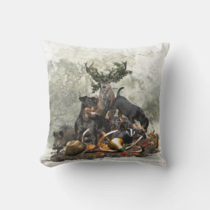 Jagdterrier, German Hunting Terrier Cushion