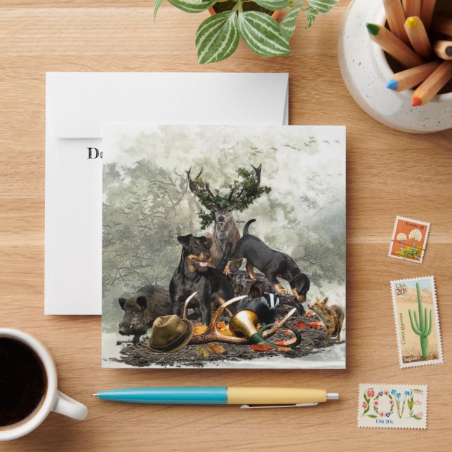 Jagdterrier, German Hunting Terrier        Envelope (Desk)
