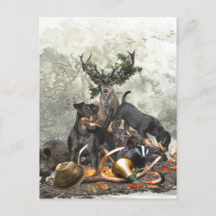 Jagdterrier, German Hunting Terrier Postcard