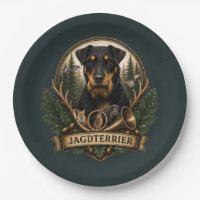Jagdterrier ,  Hunting Logo
