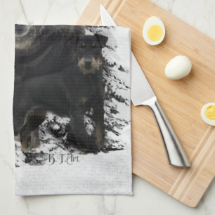 Jagdterrier Tapestry Poster Acrylic Print Triptych Tea Towel