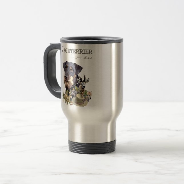 Jagdterrier  travel mug (Front Left)