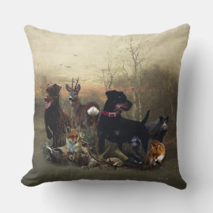 Jagdterrier -  versatile hunting dog    cushion
