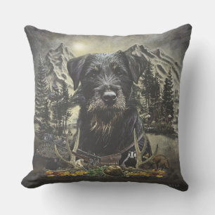 Jagdterrier -  versatile hunting dog      cushion