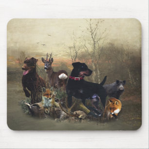 Jagdterrier - versatile hunting dog mouse mat