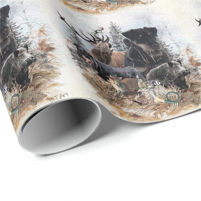 Jagdterrier  wrapping paper (Roll Corner)