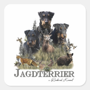 Jagdterriers v. Renbrad Kennel  Square Sticker