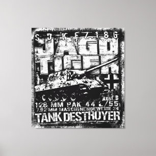 JAGDTIGER CANVAS PRINT