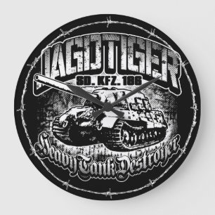 JAGDTIGER Round (Large) Acrylic Wall Clock