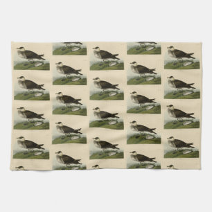 Jager (Pomarine Jaeger) Audubon's Birds of America Tea Towel
