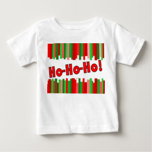 Jagged Lines – Red and Green Baby T-Shirt