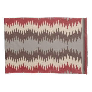 Jagged Navajo Design Pillowcase