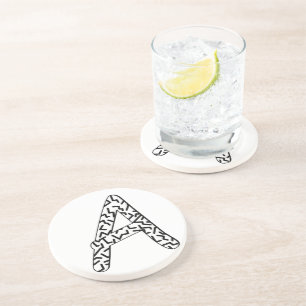 Jagged Pattern A Coaster