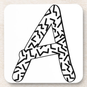 Jagged Pattern A Coaster