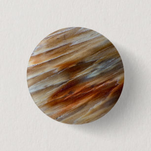 Jagged Petrified Wood 3 Cm Round Badge