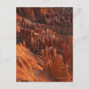 Jagged rock formations postcard