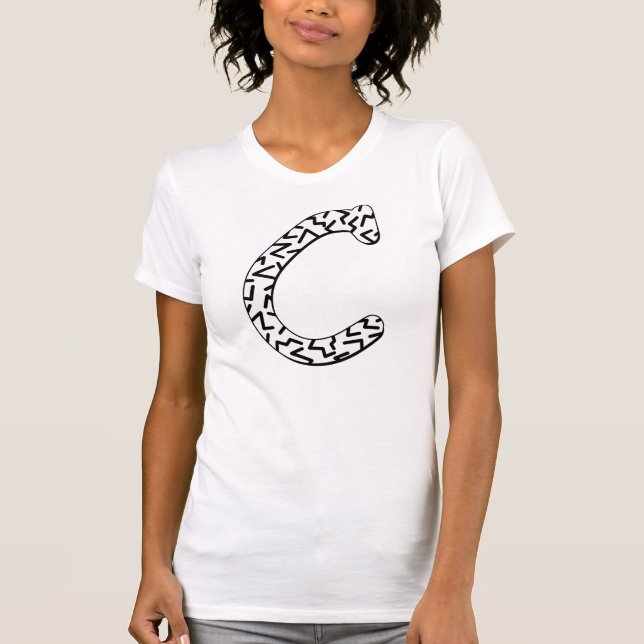 jaggy c T-Shirt (Front)