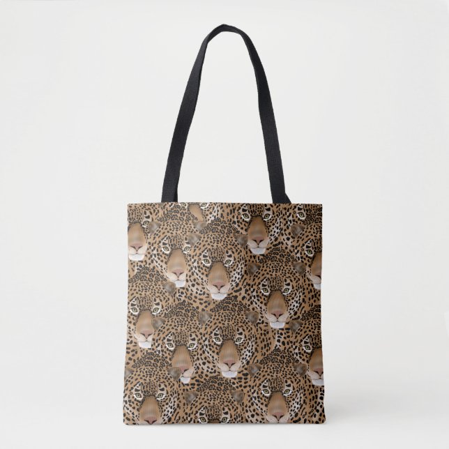 Jaguar Allover Tote Bag (Front)