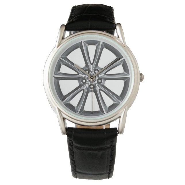 Jaguar Alloy Wheel Watch Inspired Design  (Front)