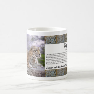 Jaguar and Mayan Temple Coffee Mug