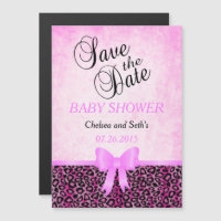 Jaguar Animal Cat Pattern| Pink | Baby Girl Shower