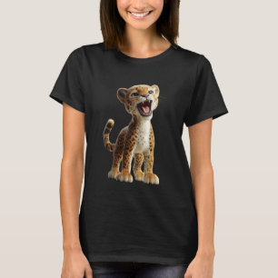 Jaguar Big Cat Panther Funny Cat Lover Cute Jaguar T-Shirt