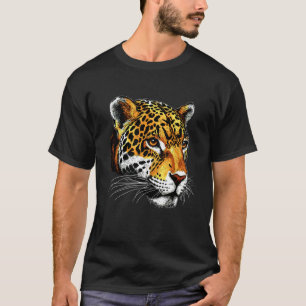 Jaguar Big Cat Panther Funny Cat Lover Cute Jaguar T-Shirt