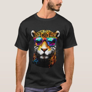 Jaguar Big Cat Panther Funny Cat Lover Cute Jaguar T-Shirt
