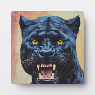 Jaguar - Black Panther Plaque