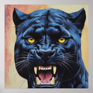 Jaguar - Black Panther Poster
