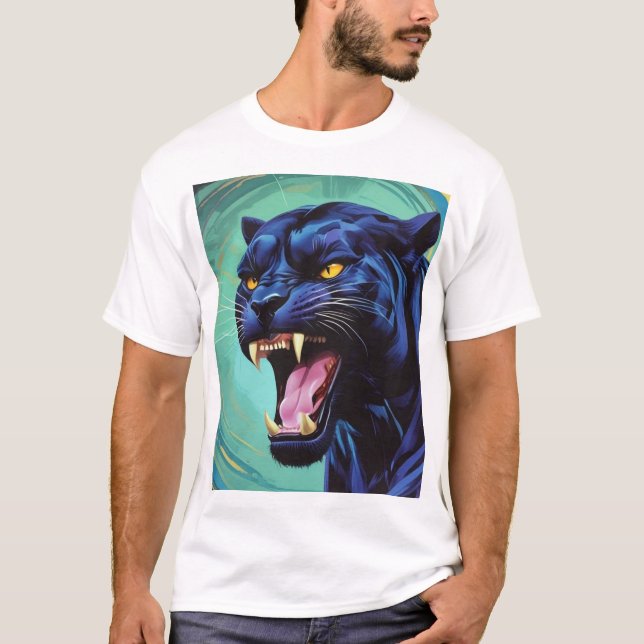 Jaguar - Black Panther  T-Shirt (Front)