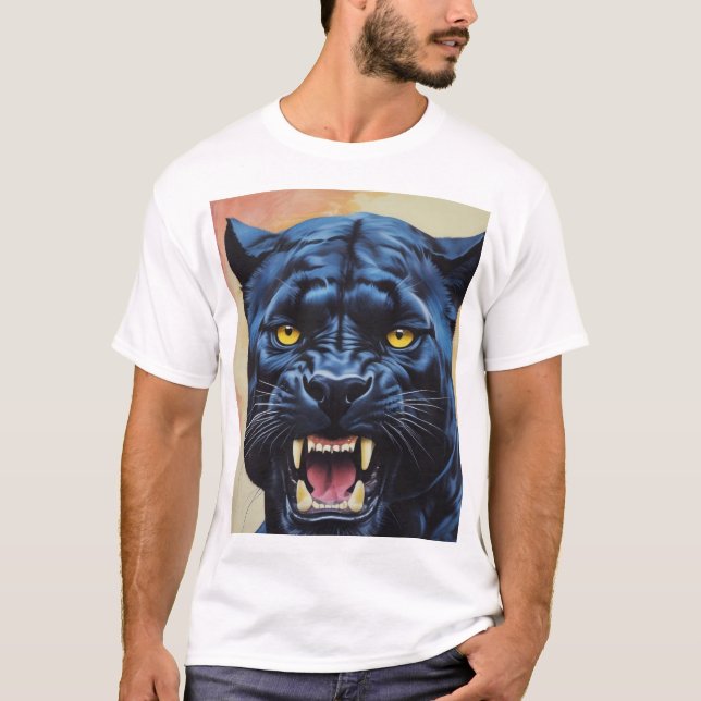Jaguar - Black Panther  T-Shirt (Front)