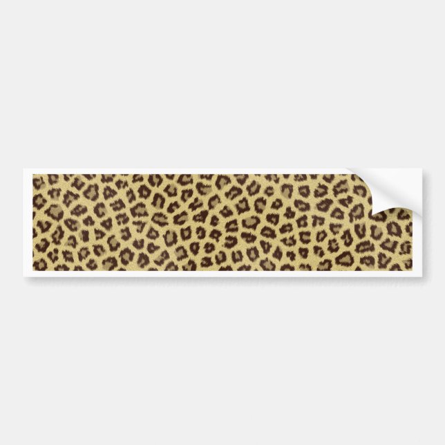 Jaguar Bumper Sticker (Front)