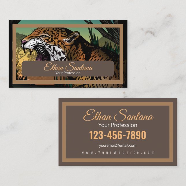 Jaguar Business Card (Front/Back)