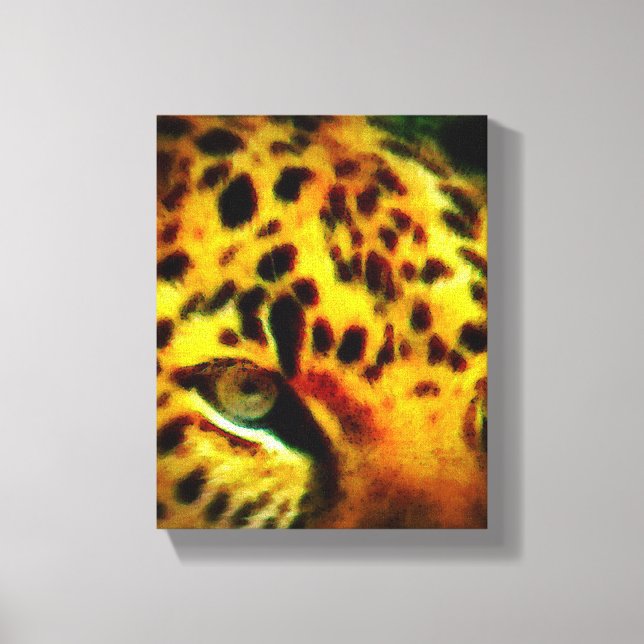 Jaguar Canvas Print (Front)
