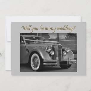 jaguar car bwWill you be in my Wedding?