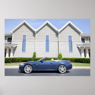 Jaguar Car Poster