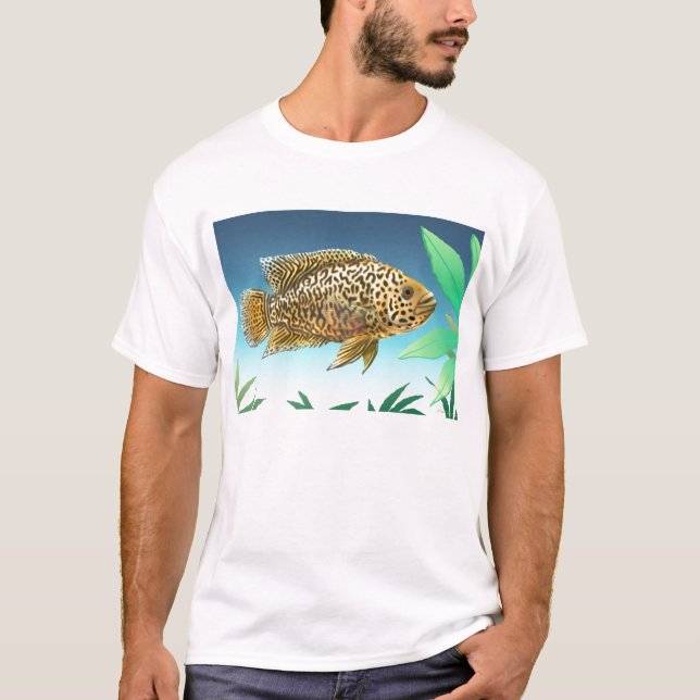 Jaguar Cichlid Managuense T-Shirt (Front)