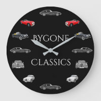 Jaguar Classic Cars Wall Clock