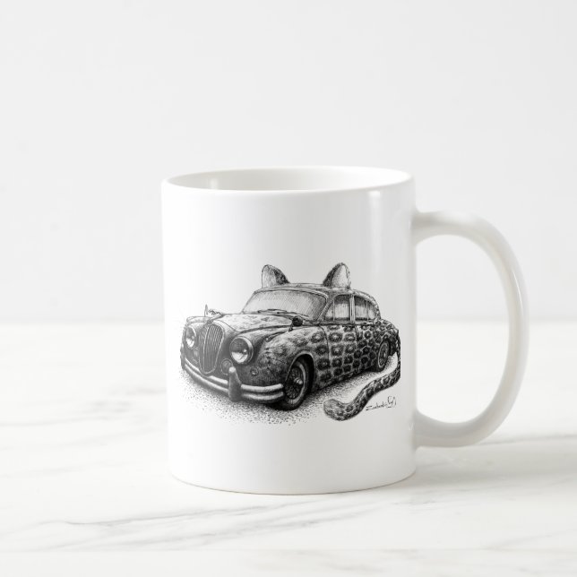 Jaguar Coffee Mug (Right)
