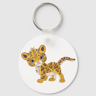Jaguar Cub Keychain