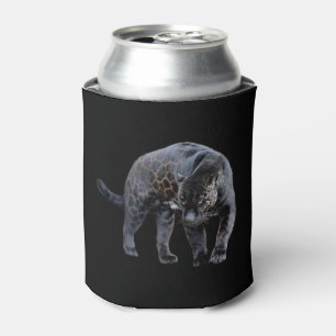 Jaguar Diablo black can cooler 2-side